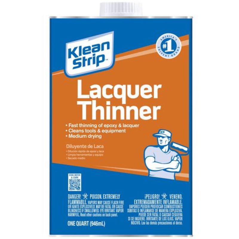 Klean Strip Lacquer Thinner 1 qt
