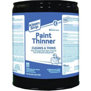 Klean Strip Mineral Spirits Paint Thinner 5 gal