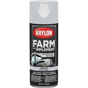 Krylon Farm & Implement Spray Paint Ford Gray 12 oz