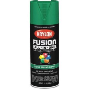 Krylon Fusion All In One Spray Paint+Primer Gloss Spring Grass 12 oz