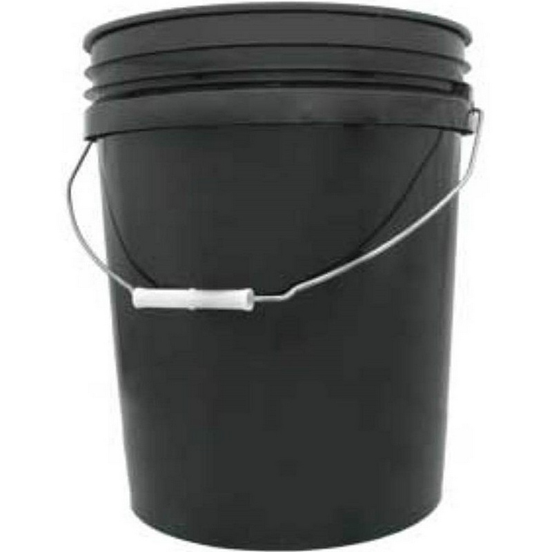 Leaktite Black Plastic Pail 5 gal
