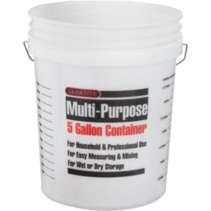 Leaktite Multi Purpose Clear Paint Pail 5 gal