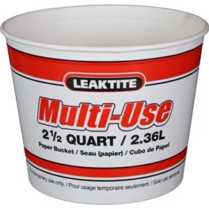 Leaktite Paper Paint Pail Liner 2.5 qt