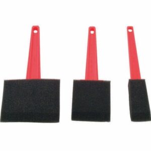 Linzer Foam Paint Brush Set 1 2 & 3 inch