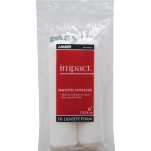 Linzer Hi Density Foam Paint Roller Cover 6 inch 2Ct