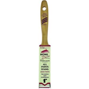 Linzer Home Decor Thin Flat Paint Brush 1”