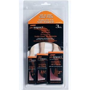 Linzer Pro Impact Paint Brush 3 ct
