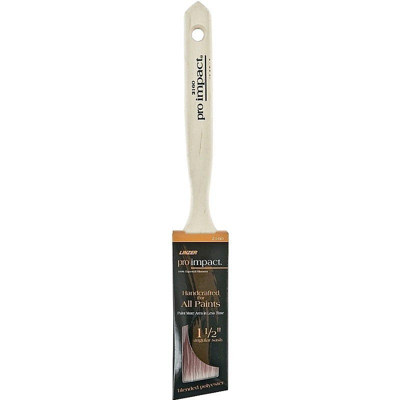 Linzer Pro Impact Polyester Bristle Sash Paint Brush 1.5”