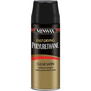 Minwax Clear Satin Fast-Drying Polyurethane Spray 11.5 oz