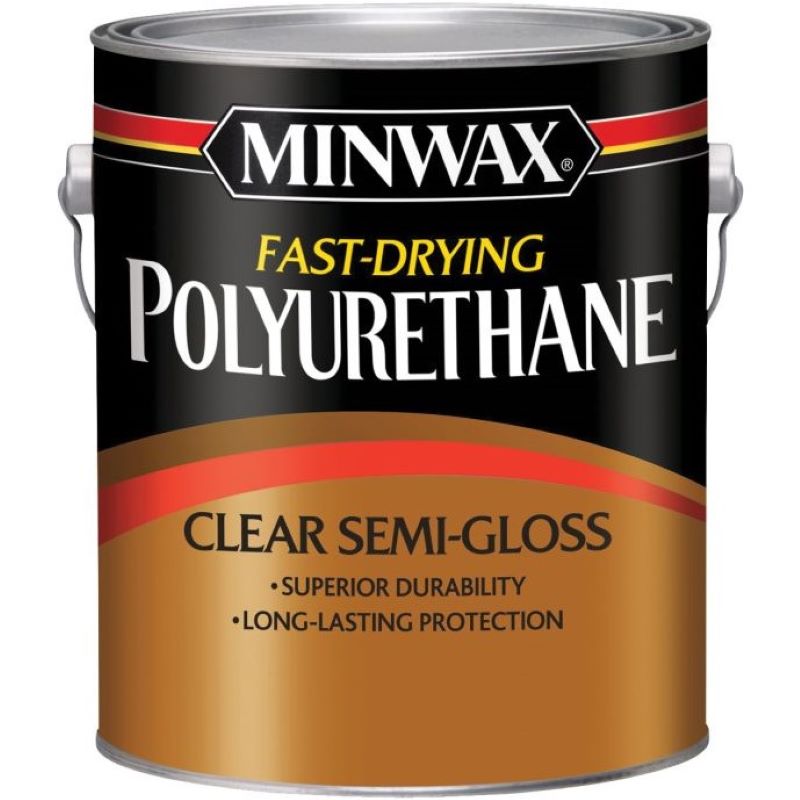 Minwax Fast Drying Polyurethane Clear Semi Gloss 1 gal