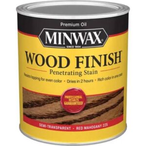 Minwax Interior Wood Penetrating Stain Red Mahogany 1 qt