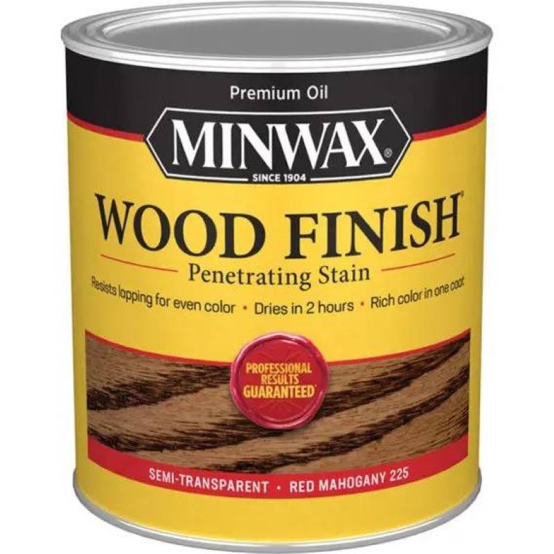 Minwax Interior Wood Penetrating Stain Red Mahogany 1 qt