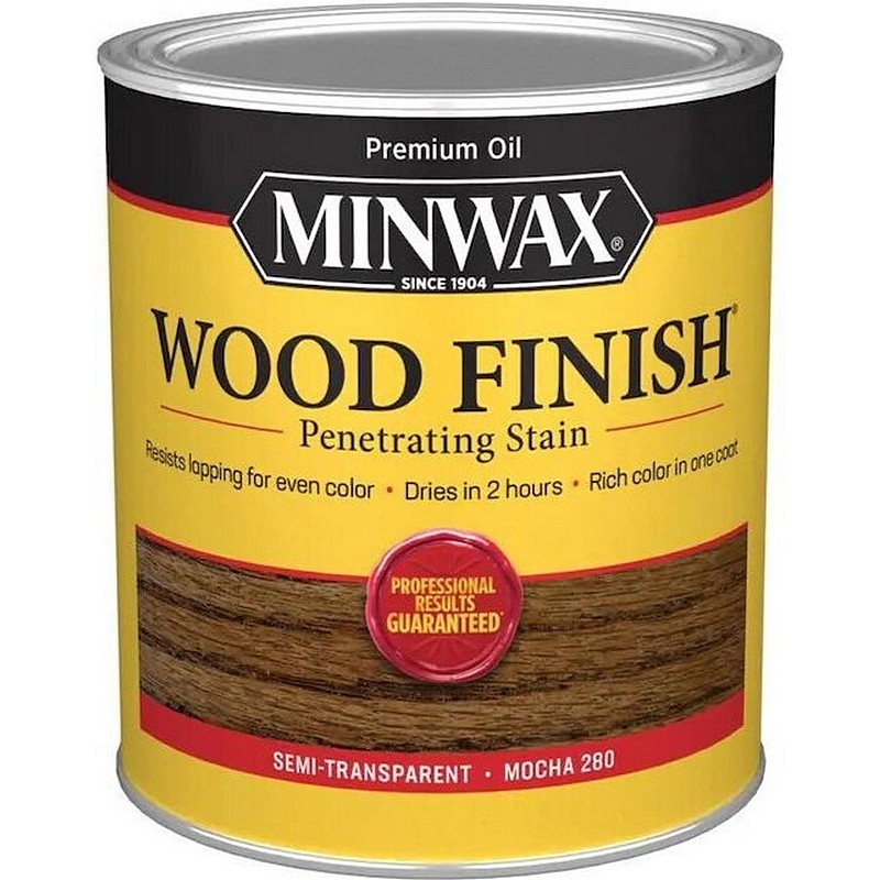 Minwax Interior Wood Penetrating Stain Mocha 1 qt
