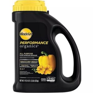 Miracle-Gro Performance Organics All Purpose Plant Food Granules 2.5 lb