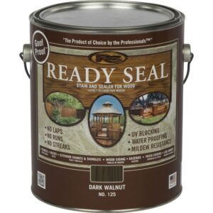 Ready Seal Wood Stain+Sealer Dark Walnut 1 gal