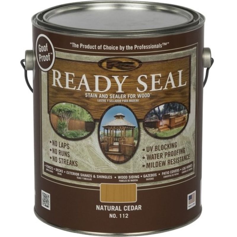 Ready Seal Wood Stain+Sealer Natural Cedar 1 gal