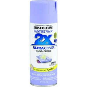 Rust Oleum 2X Ultra Cover Spray Paint & Primer Satin French Lilac 12 oz