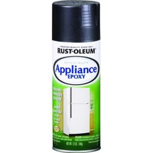 Rust Oleum Appliance Epoxy Black Spray 12 oz