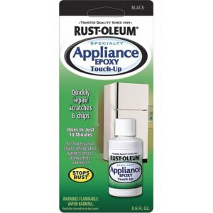 Rust Oleum Appliance Epoxy Touch Up Black .6 oz
