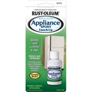 Rust Oleum Appliance Epoxy Touch Up White .6 oz