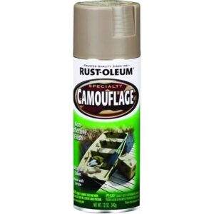 Rust Oleum Camouflage Spray Paint Ultra Flat Khaki 12 oz