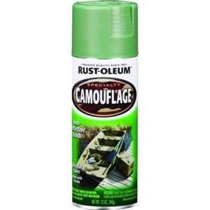 Rust Oleum Camouflage Spray Paint Ultra Flat Light Army Green 12 oz