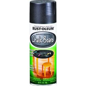 Rust Oleum Chalkboard Spray Paint Black 11 oz