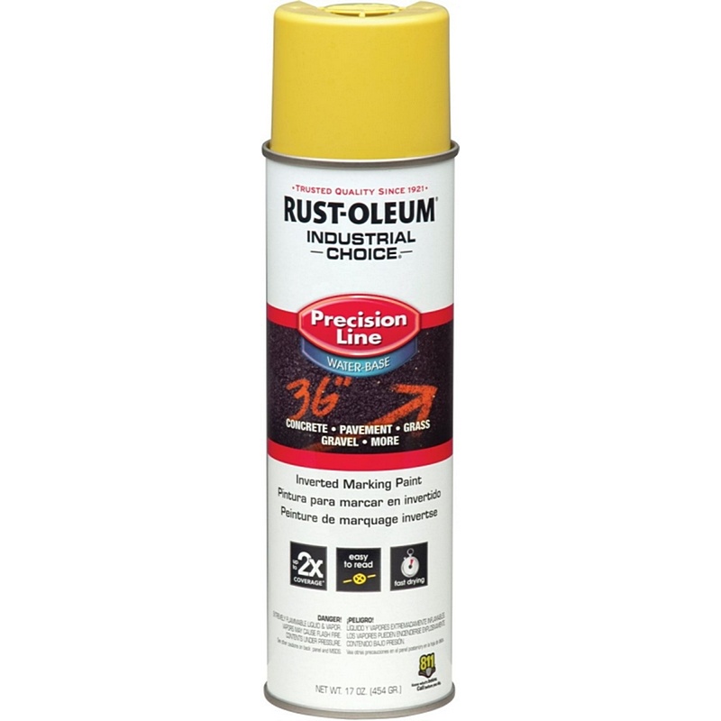 Rust-Oleum Hi-Vis Yellow Line Marking Paint 17 oz