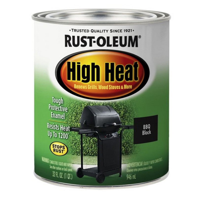 Rust Oleum High Heat Paint BBQ Black