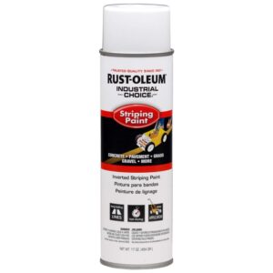 Rust Oleum Inverted Striping Spray Paint White 17 oz