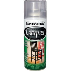 Rust Oleum Lacquer Spray Paint Clear 11 oz
