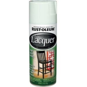 Rust Oleum Lacquer Spray Paint White 11 oz