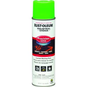 Rust Oleum Marking Spray Paint Fluorescent Green 17 oz