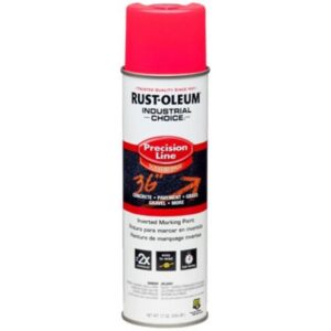 Rust Oleum Marking Spray Paint Fluorescent Pink 17 oz