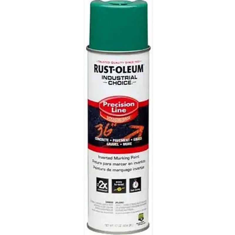 Rust Oleum Marking Spray Paint Safety Green 17 oz