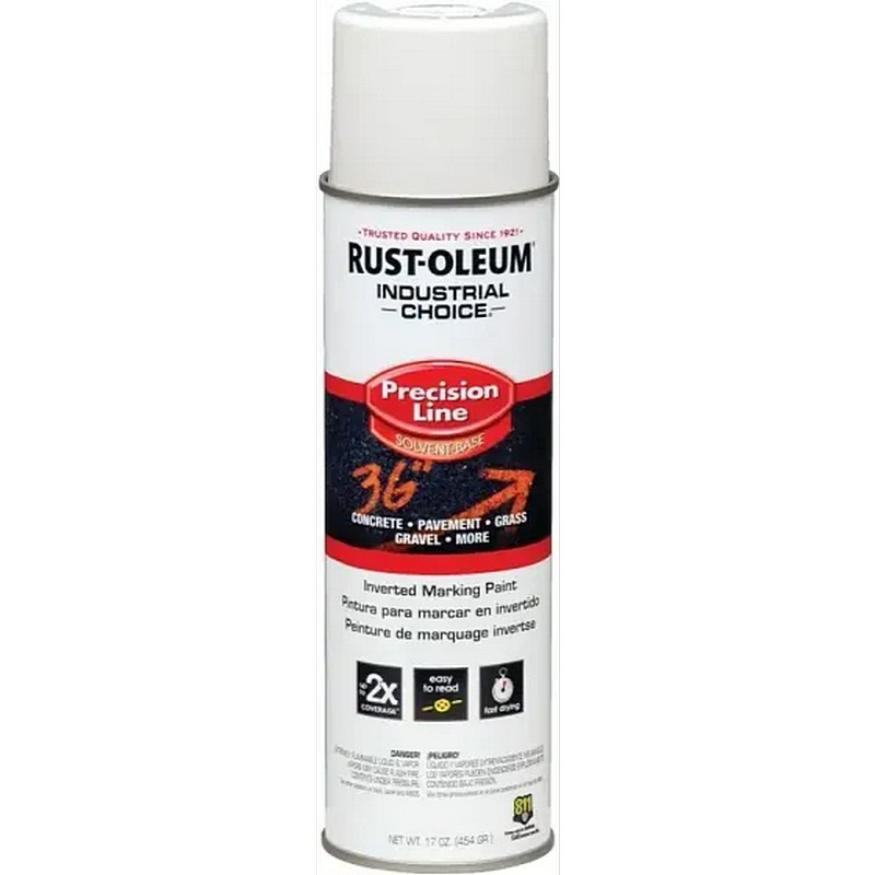 Rust Oleum Marking Spray Paint White 17 oz