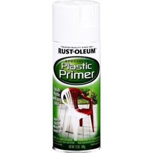 Rust Oleum Plastic Primer Spray White 12 oz