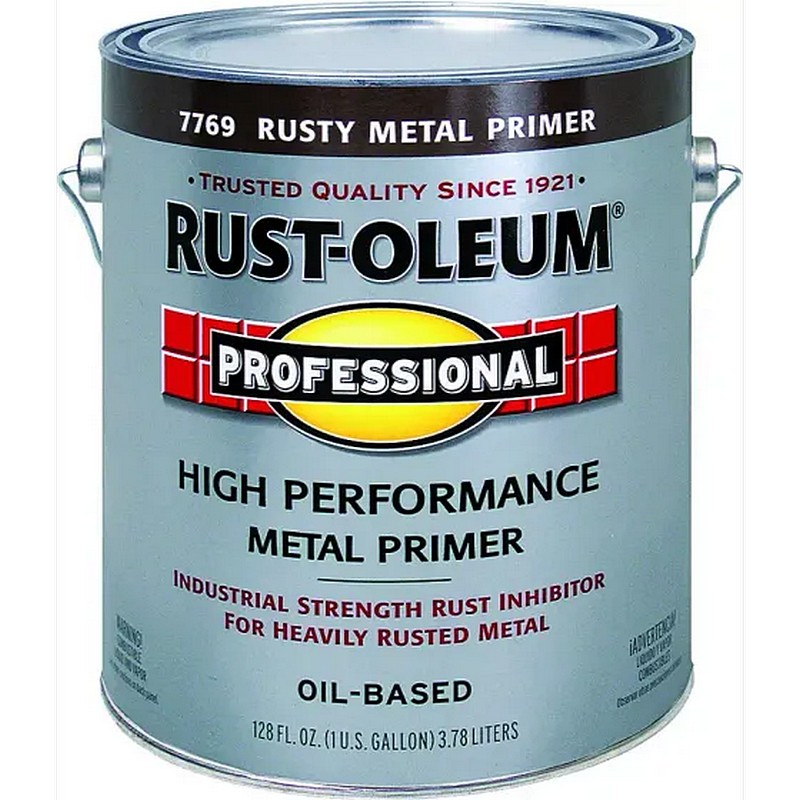 Rust Oleum Professional Metal Primer Flat Red 1 gal