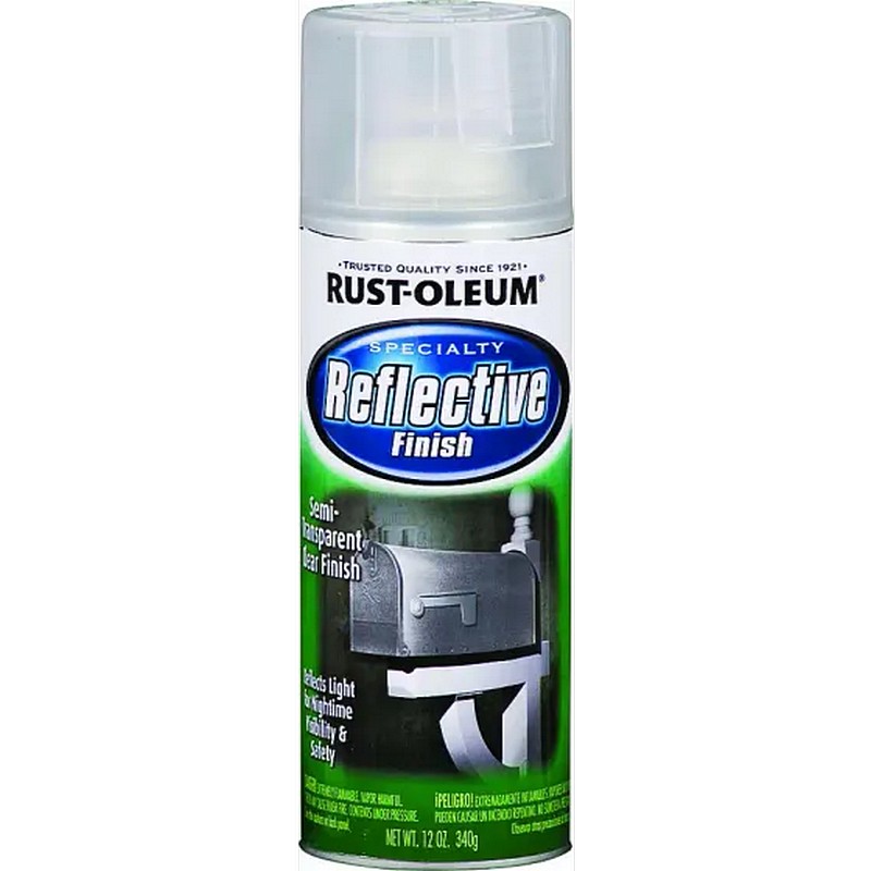 Rust Oleum Spray Paint Clear Reflective Finish 10 oz