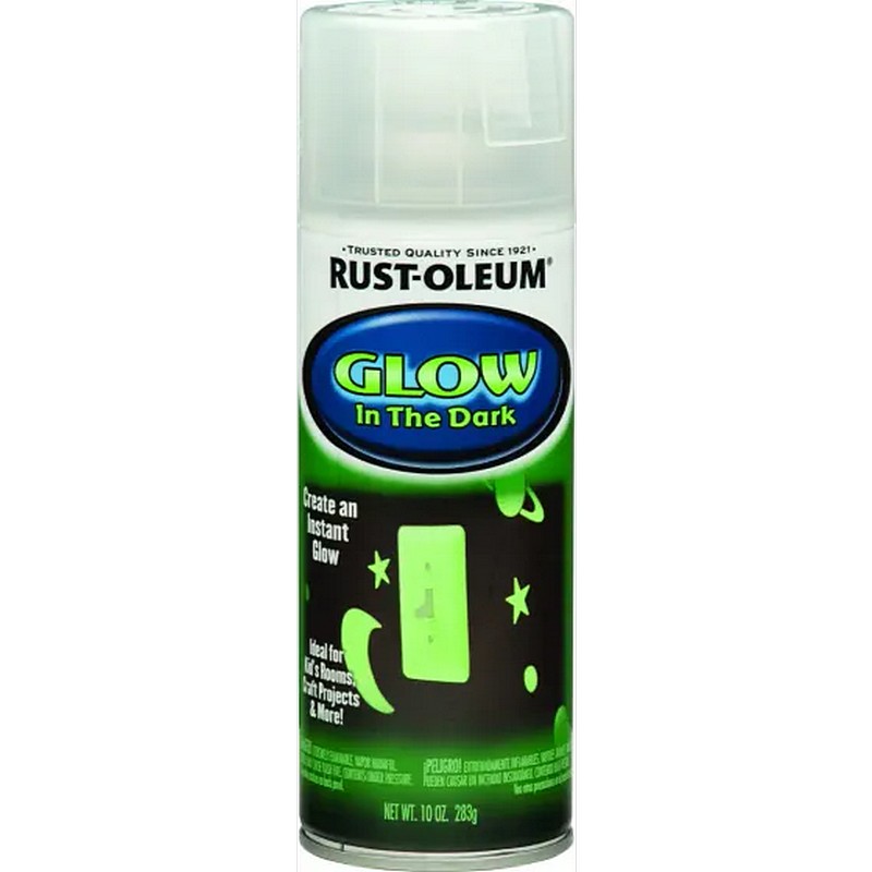 Rust Oleum Spray Paint Glow In The Dark 10 oz