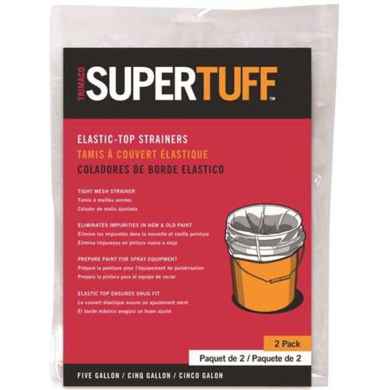 SuperTuff Elastic Top Paint Strainer 2 Ct