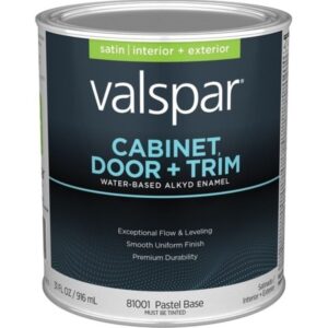 Valspar Cabinet Door & Trim Satin Pastel Base 1 qt