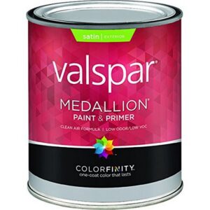 Valspar Medallion Exterior Paint & Primer Tint Base Satin 1 gal