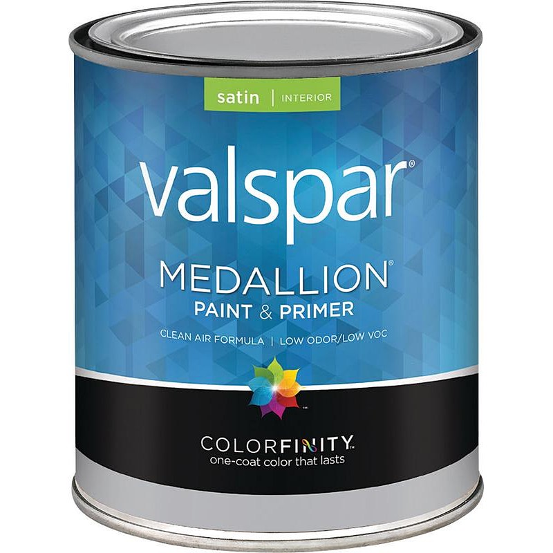 Valspar Medallion Paint & Primer Interior Satin Pastel Base 1 qt