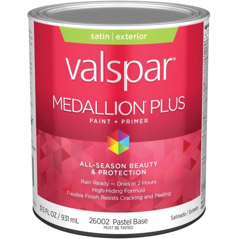 Valspar Medallion Plus Paint & Primer Interior Satin Pastel Base 1 qt