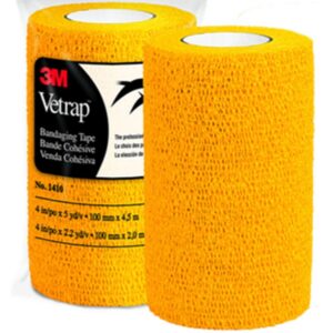 3M Vetrap Bandaging Tape Gold 4”x5 yd
