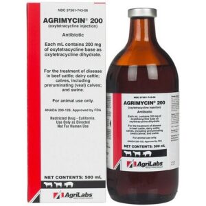 Agrimycin 200 Cattle & Swine Injectable 500 ml
