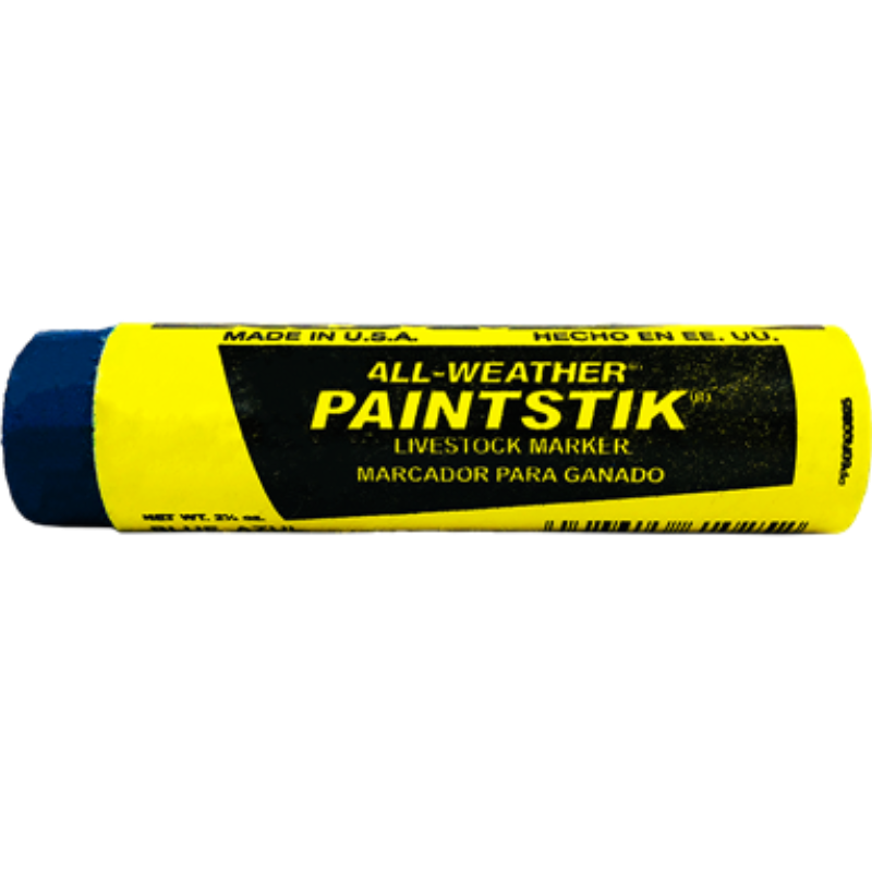 All Weather Paintstik Blue for Livestock Marking