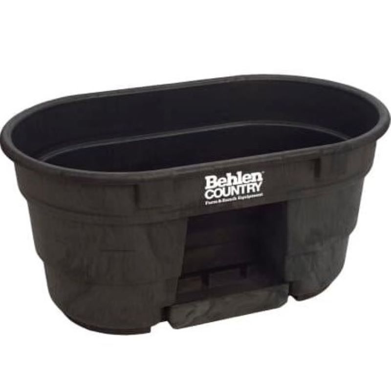 Behlen Country Rigid Poly Stock Tank Hog Waterer 2'x2'x4' 100 gal