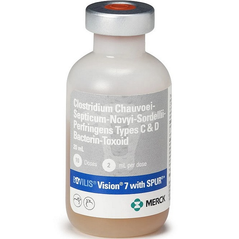 Bovilis Vision 7 Cattle & Sheep Vaccine 50 Dose 400 ml
